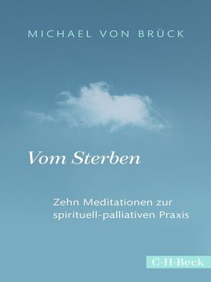 cover image of Vom Sterben